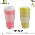 BPA Free Colorful Ecological Bamboo Fiber Coffee Cup (HDP-2009)